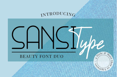 Sansi Type Font Attype studio 