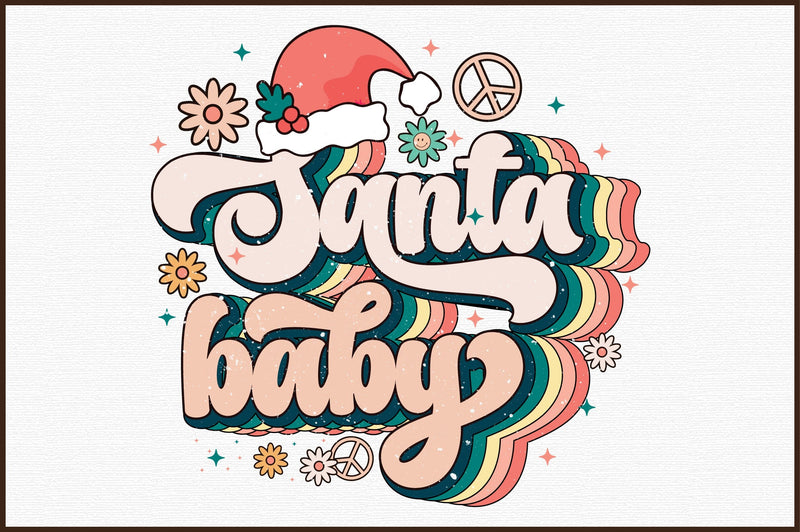 Santa Baby Christmas PNG Sublimation Sublimation designartist 