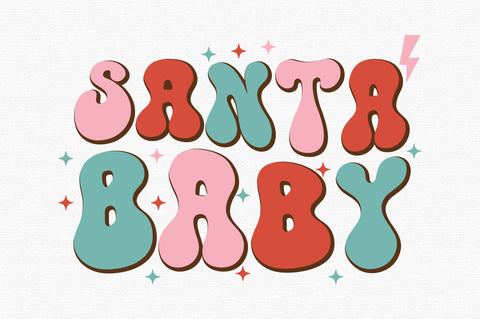 Santa Baby Christmas SVG Design SVG designartist 