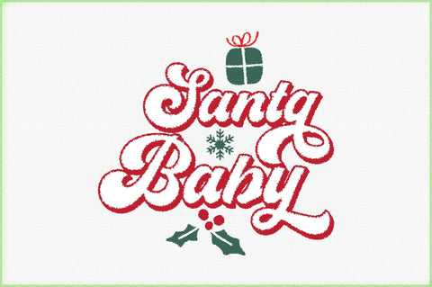 Santa Baby Sublimation Creativeart88 