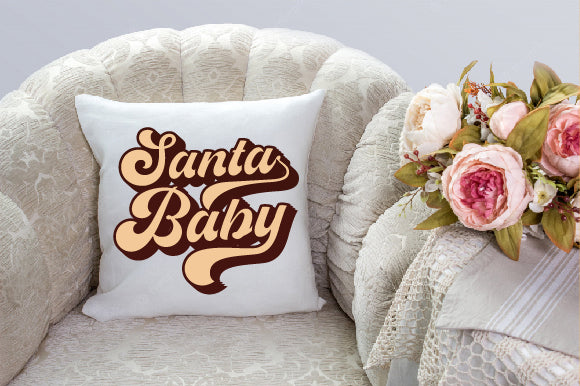 Santa Baby Sublimation Creativeart88 