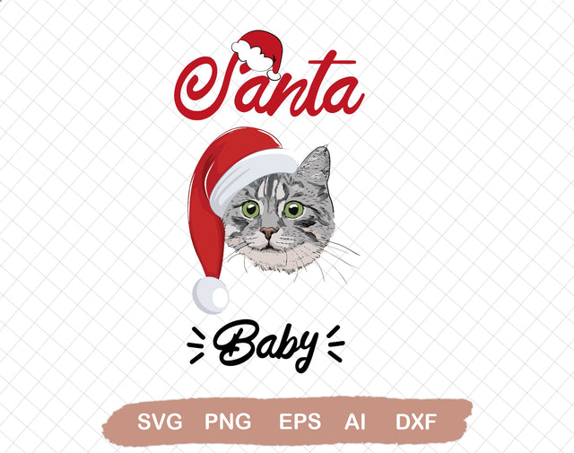 Santa Baby svg, Christmas Sublimation Designs, Christmas svg, Santa Claus svg, Retro Christmas svg, Lightning Bolt svg, Holiday, Retro svg SVG DiamondDesign 