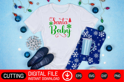 Santa Baby SVG CraftlabSvg29 