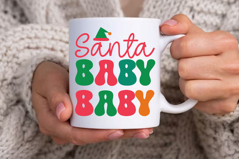 Santa baby SVG Design SVG Regulrcrative 