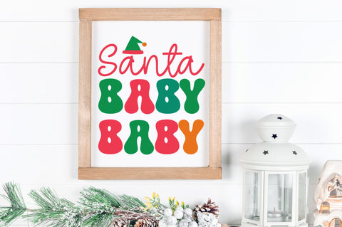 Santa baby SVG Design SVG Regulrcrative 