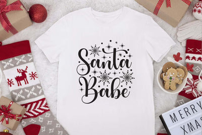 Santa Baby svg, Santa Baby Shower svg, Winter Baby Shower svg,Christmas Santa svg, Baby Shower svg, SVG Isabella Machell 