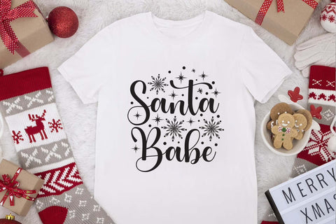 Santa Baby svg, Santa Baby Shower svg, Winter Baby Shower svg,Christmas Santa svg, Baby Shower svg, SVG Isabella Machell 