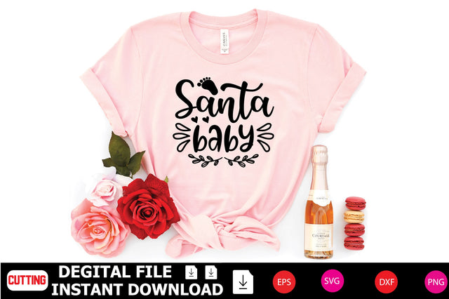 Santa baby SVG Shahin alam 