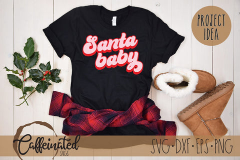 Santa Baby SVG SVG Caffeinated SVGs 