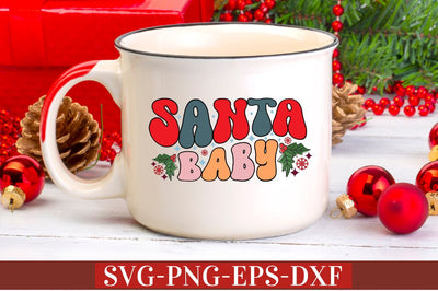 santa baby SVG SVG DESIGNISTIC 