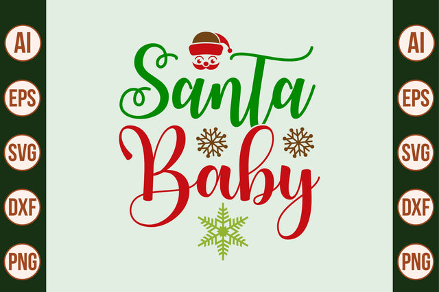 santa baby-svg SVG nirmal108roy 