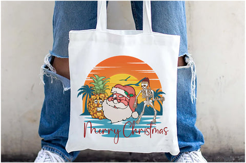 Santa Beach Christmas in July Sublimation Sublimation Jagonath Roy 