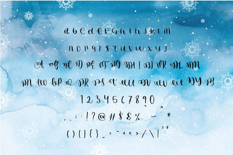 Santa Biggest Font goodigital_13 