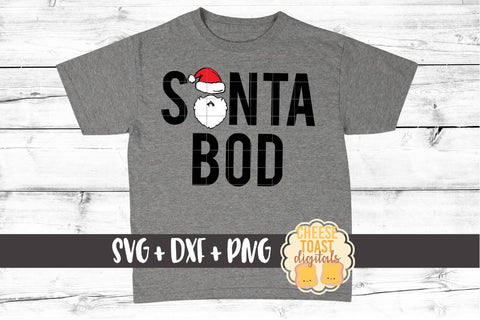 Santa Bod - Christmas SVG File SVG Cheese Toast Digitals 