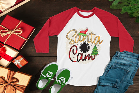 Santa Cam | Funny Christmas PNG Sublimation Sublimation CraftLabSVG 