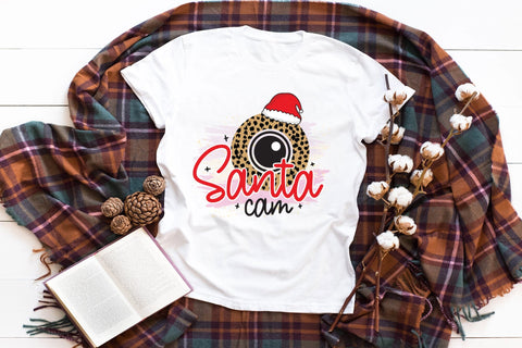 Santa Cam PNG - Funny Christmas PNG Sublimation CraftLabSVG 