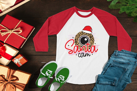 Santa Cam PNG - Funny Christmas PNG Sublimation CraftLabSVG 