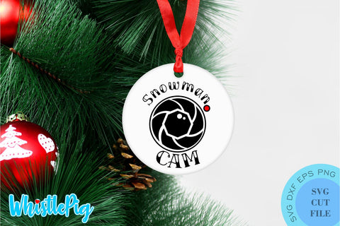 Santa Cam Svg Bundle Svg Christmas Svg Christmas Ornament Svg Christmas Sign Farmhouse Christmas Svg Cricut Christmas Santa Cam Svg Santa SVG Whistlepig Designs 