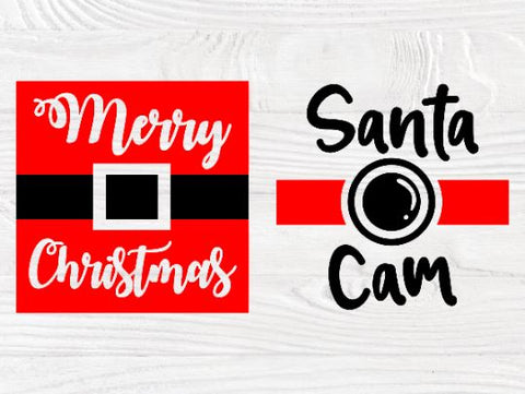 Santa Cam SVG, Christmas Svg Bundle, Svg Cut Files SVG TonisArtStudio 