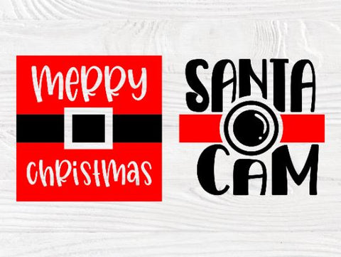 Santa Cam SVG, Christmas Svg Bundle, Svg Cut Files SVG TonisArtStudio 