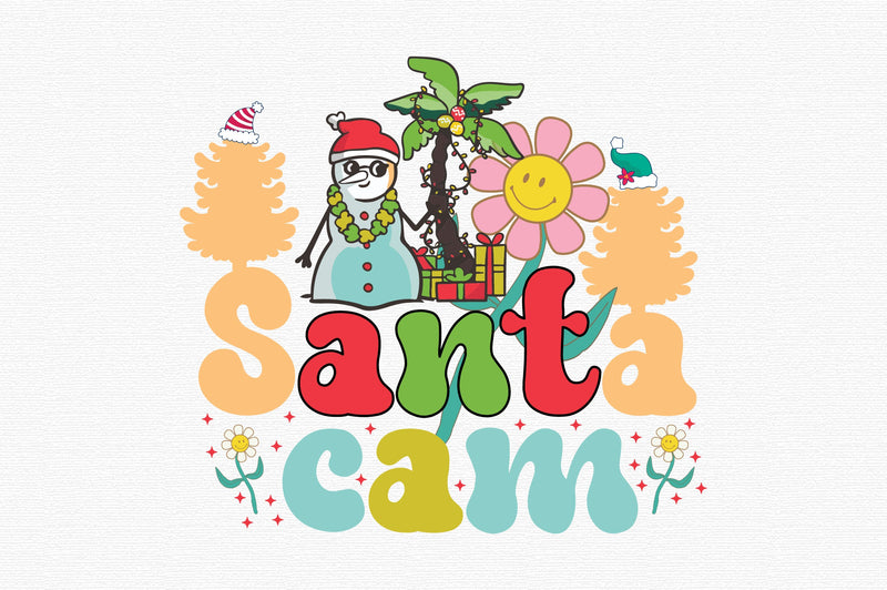 Santa cam SVG designartist 