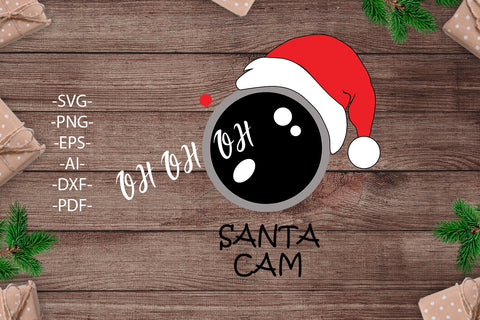 Santa Cam Svg | Family Christmas Svg | Christmas Shirt SVG | Dxf Cricut | Instant Download, Cricut silhouette ,svg cutting file SVG 1uniqueminute 