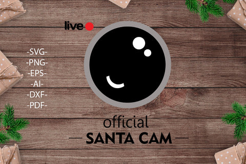 Santa Cam Svg | Family Christmas Svg | Christmas Shirt SVG | Dxf Cricut | Instant Download, Cricut silhouette ,svg cutting file SVG 1uniqueminute 