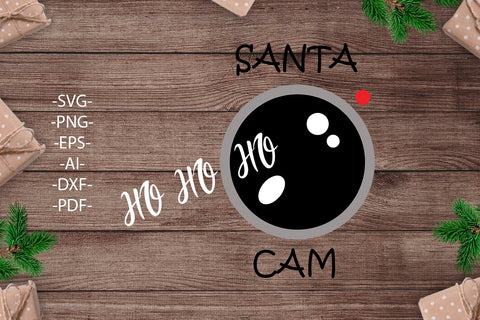 Santa Cam Svg | Family Christmas Svg | Christmas Shirt SVG | Dxf Cricut | Instant Download, Cricut silhouette ,svg cutting file SVG 1uniqueminute 