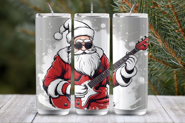 Santa Claus 20 Oz Tumbler Wrap Sublimation Design Sublimation MockupSvgVenue 