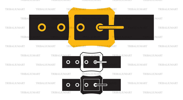 Santa Claus belt SVG TribaliumArtSF 