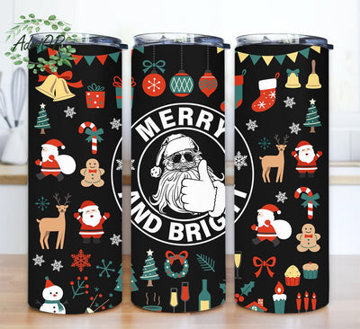 Santa Claus Christmas 20oz Skinny Tumbler Png, Christmas Png, Santa Claus, Christmas Tumbler Png, Love Christmas Santa Png, Santa Claus Love Sublimation Sublimation AdriOP 
