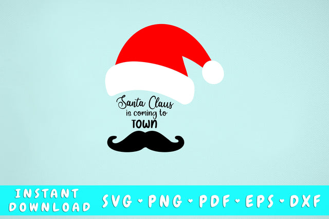 Santa Claus Is Coming To Town SVG SVG HappyDesignStudio 