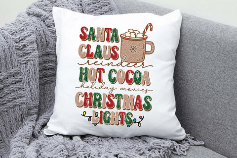 Santa Claus Reindeer Hot Cocoa Sublimation Sublimation Jagonath Roy 