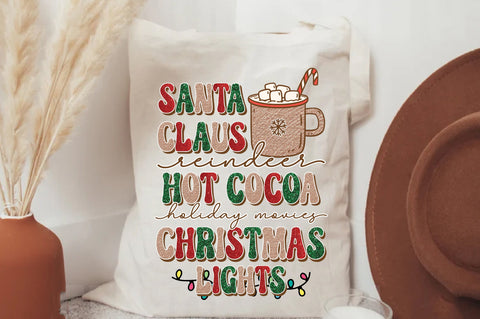 Santa Claus Reindeer Hot Cocoa Sublimation Sublimation Jagonath Roy 