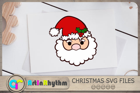 Santa Claus Svg, Santa Svg File, Christmas Svg, Christmas Decorations SVG Artinrhythm shop 