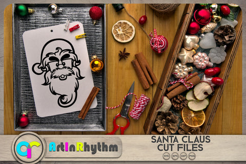 Santa Claus SVG SVG Artinrhythm shop 
