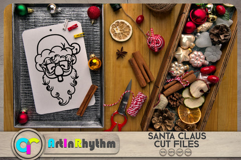 Santa Claus SVG SVG Artinrhythm shop 