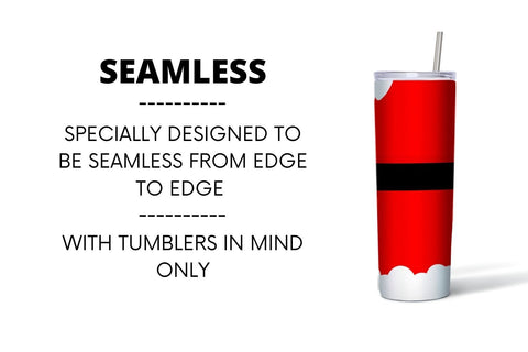 Santa Claus Tumbler Sublimation Sublimation SvgOcean 