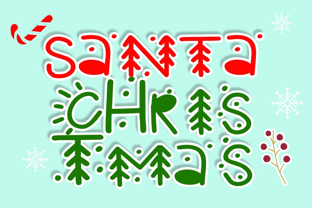 Santa Clhristmas Font goodigital_13 