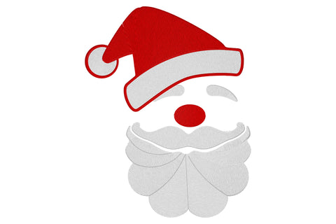 santa face christmas Embroidery/Applique DESIGNS embroidery-workshop 