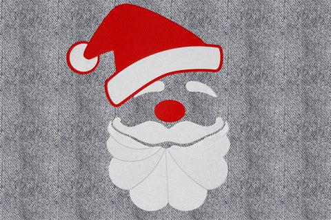 santa face christmas Embroidery/Applique DESIGNS embroidery-workshop 
