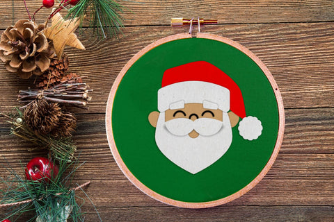 Santa Face SVG Designed by Geeks 