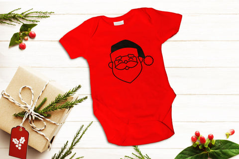 Santa Face SVG Designed by Geeks 