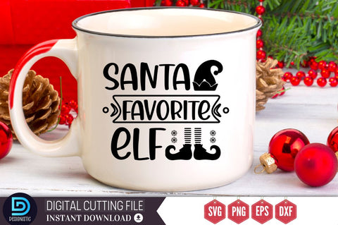 Santa favorite elf SVG, Santa favorite elf SVG DESIGNISTIC 