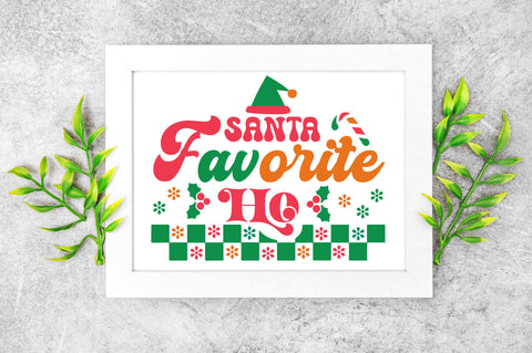 Santa favorite ho SVG Design SVG Regulrcrative 