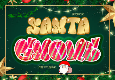 Santa Gnome Font BB Digital Arts 