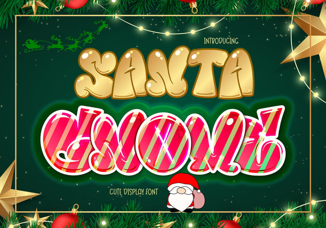 Santa Gnome Font BB Digital Arts 