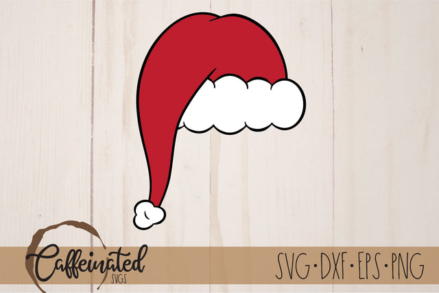 Santa Hat SVG SVG Caffeinated SVGs 