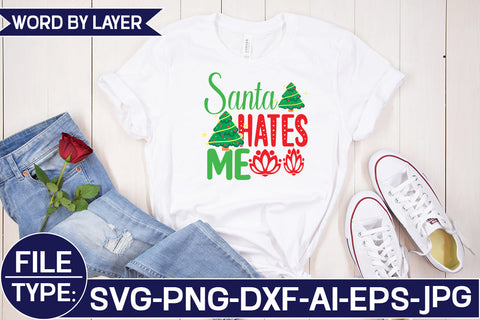 Santa Hates Me SVG Cut File SVG Studio Innate 