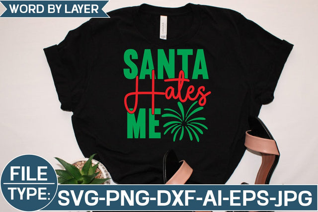 Santa Hates Me SVG Cut File SVG Studio Innate 